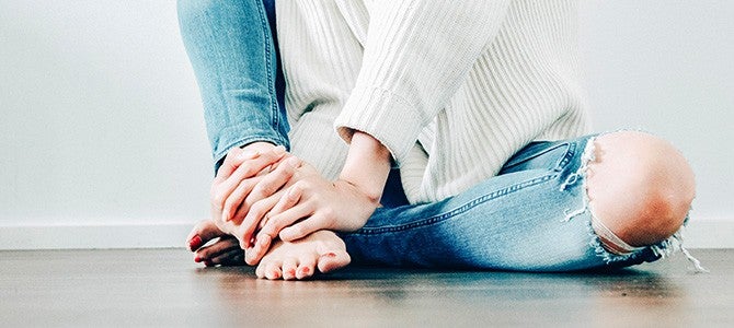Mental Wellness Image 01 girl sitting on the floor; Photo by Imani Clovis on Unsplash